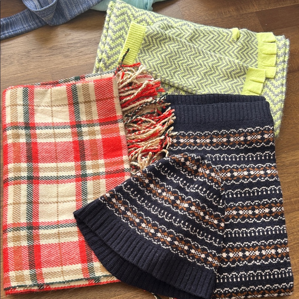 J. Crew Multicolor Scarves Collection